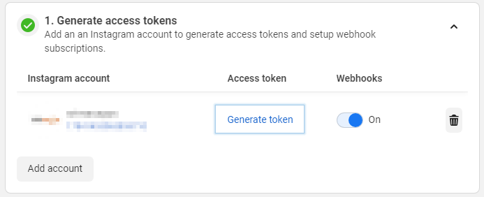 Generate Instagram Token