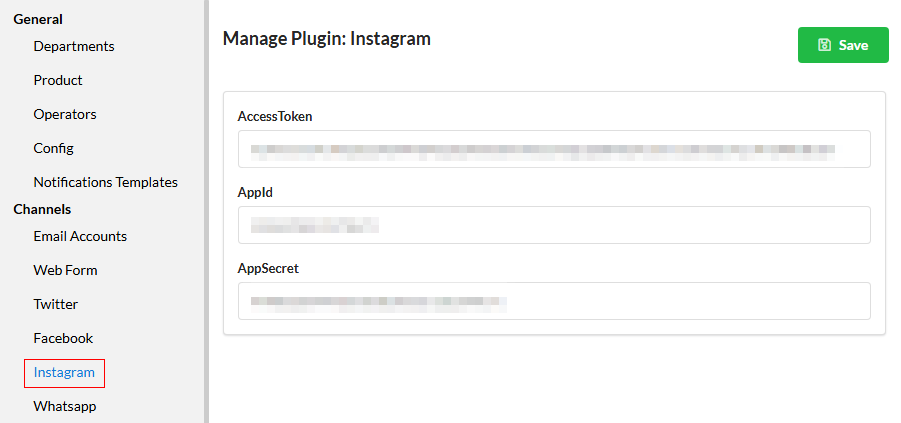 Configuring Instagram Plugin in Output Desk